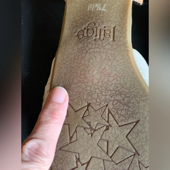 Anthropologie Latigo Mateo Woven Slip On Flats Size 7.5 - Picture 5 of 5